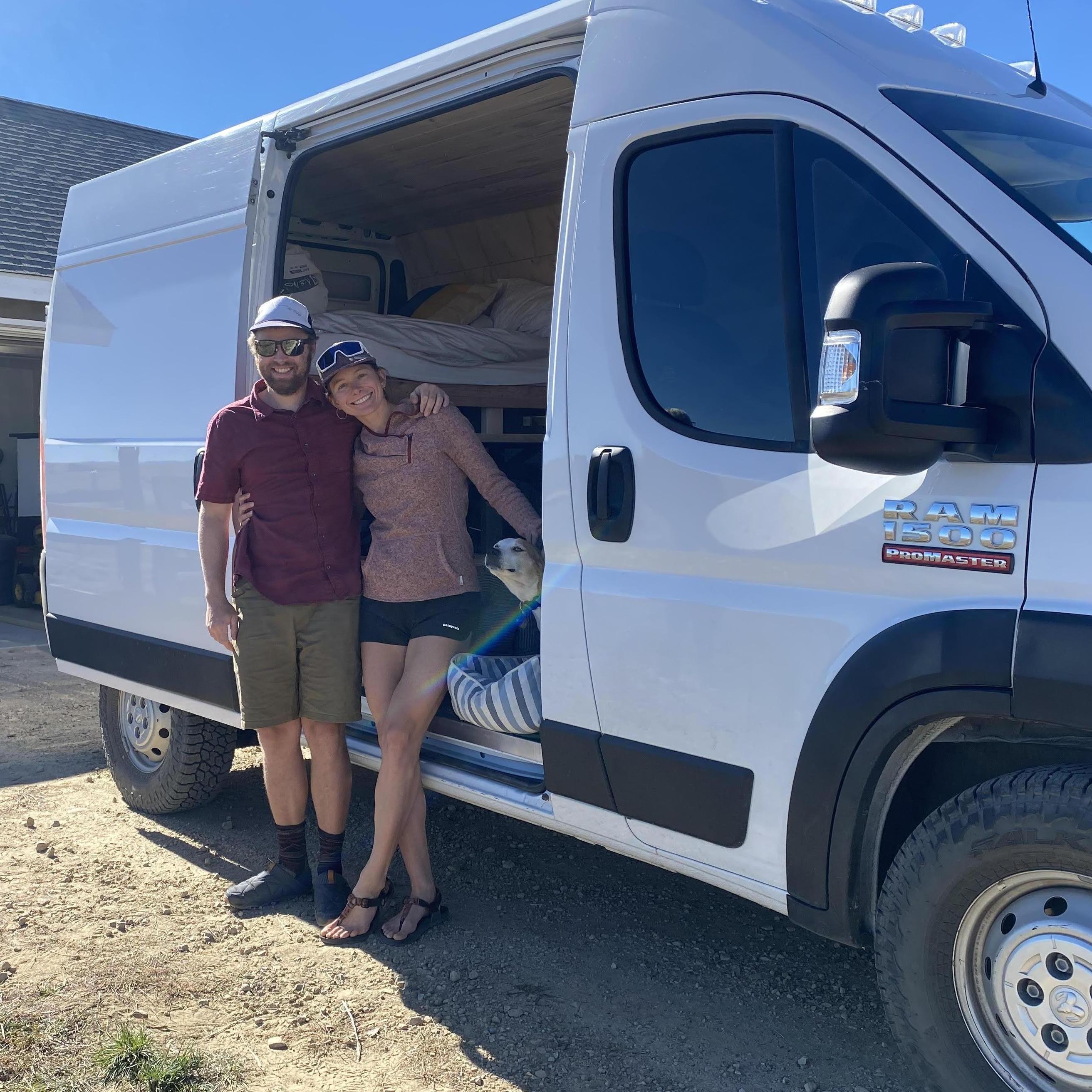 Setting off in Stan the Van!