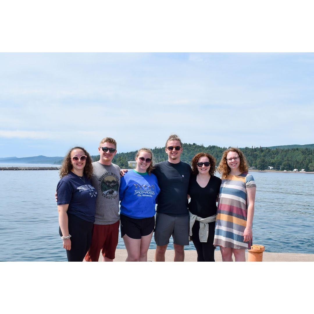 Grand Marais after our trip to the Boundary Waters