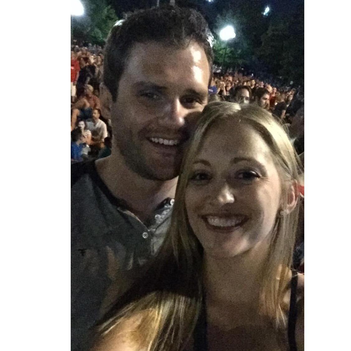 First photo together, July 3, 2015