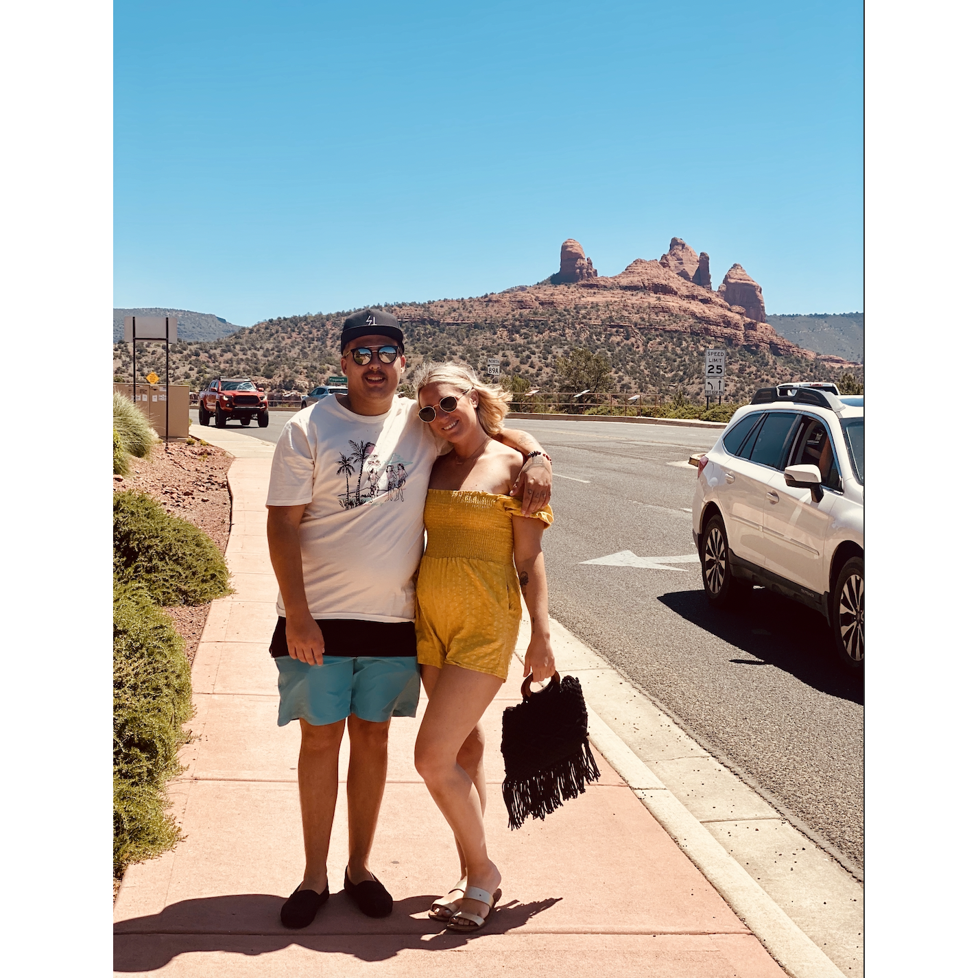 We traveled Arizona together