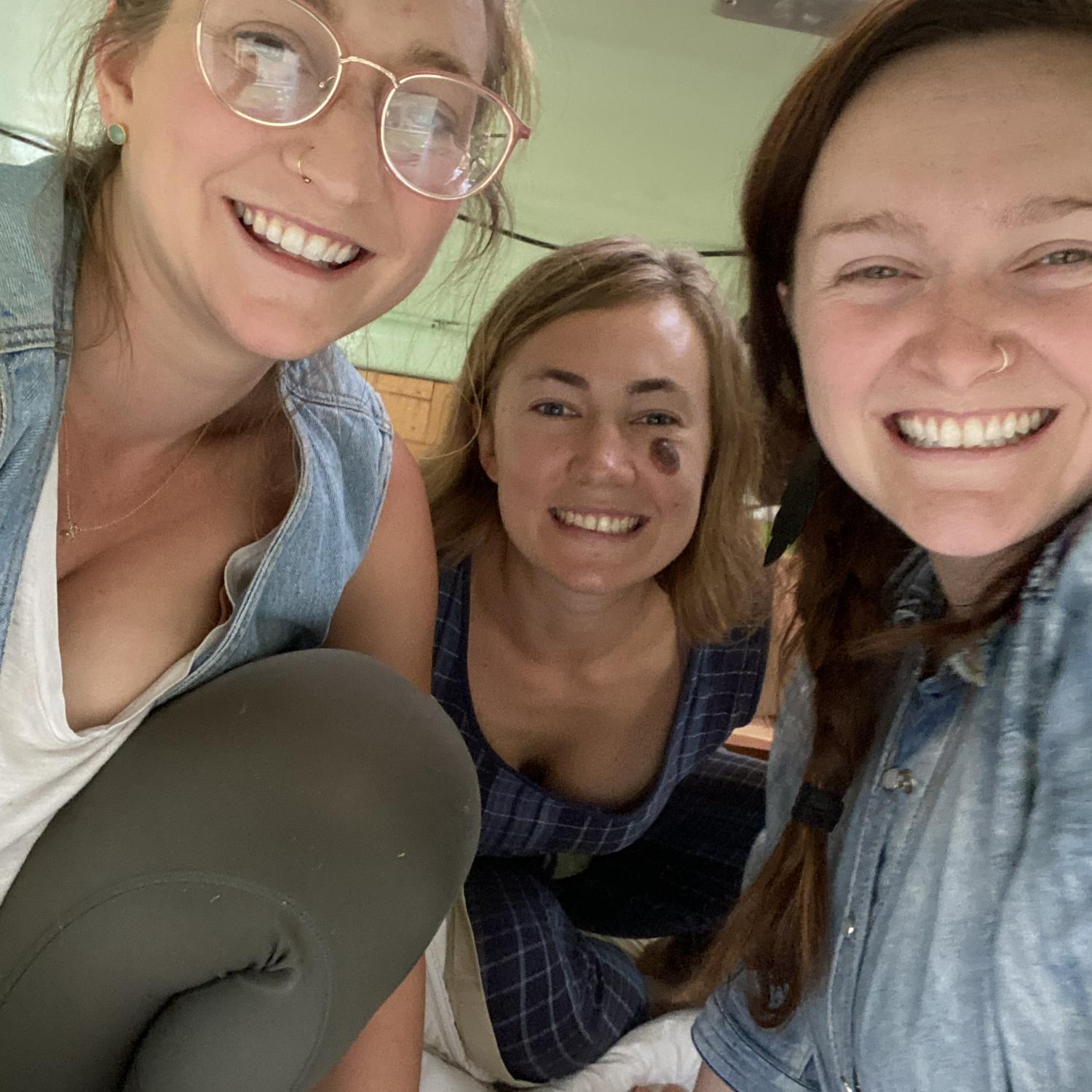 Jess and Adair with Morgan