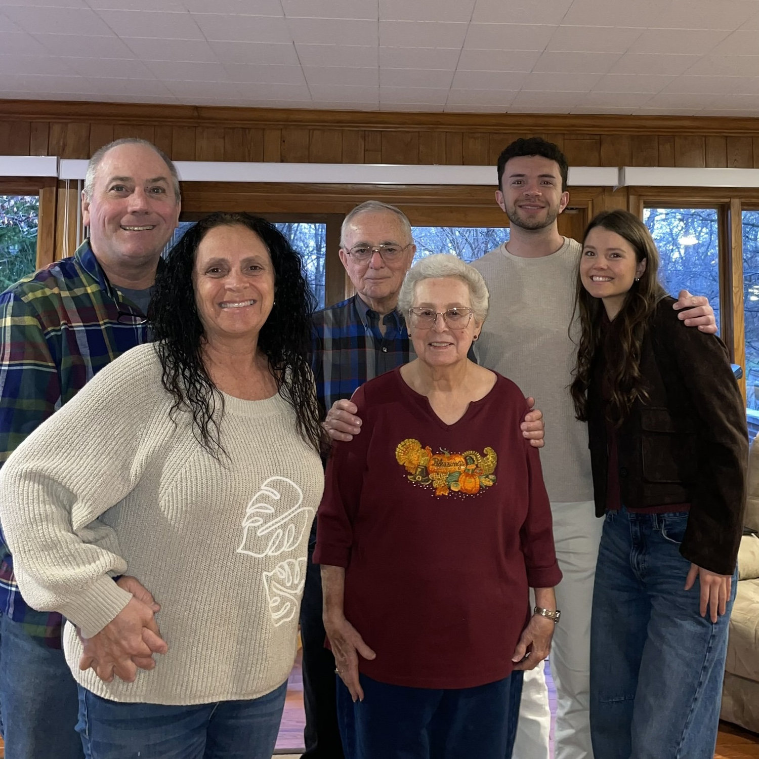 First Thanksgiving as a couple with Zach’s mom side of the family!