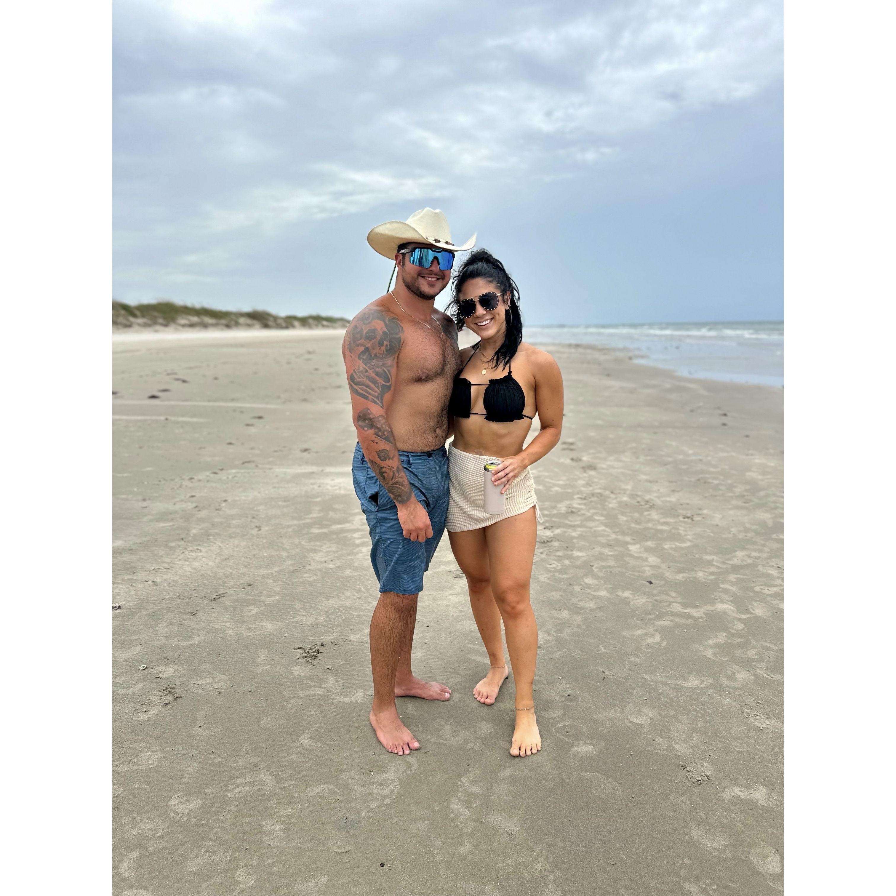 Another family beach trip with Kylie's family to Port Aransas, TX.