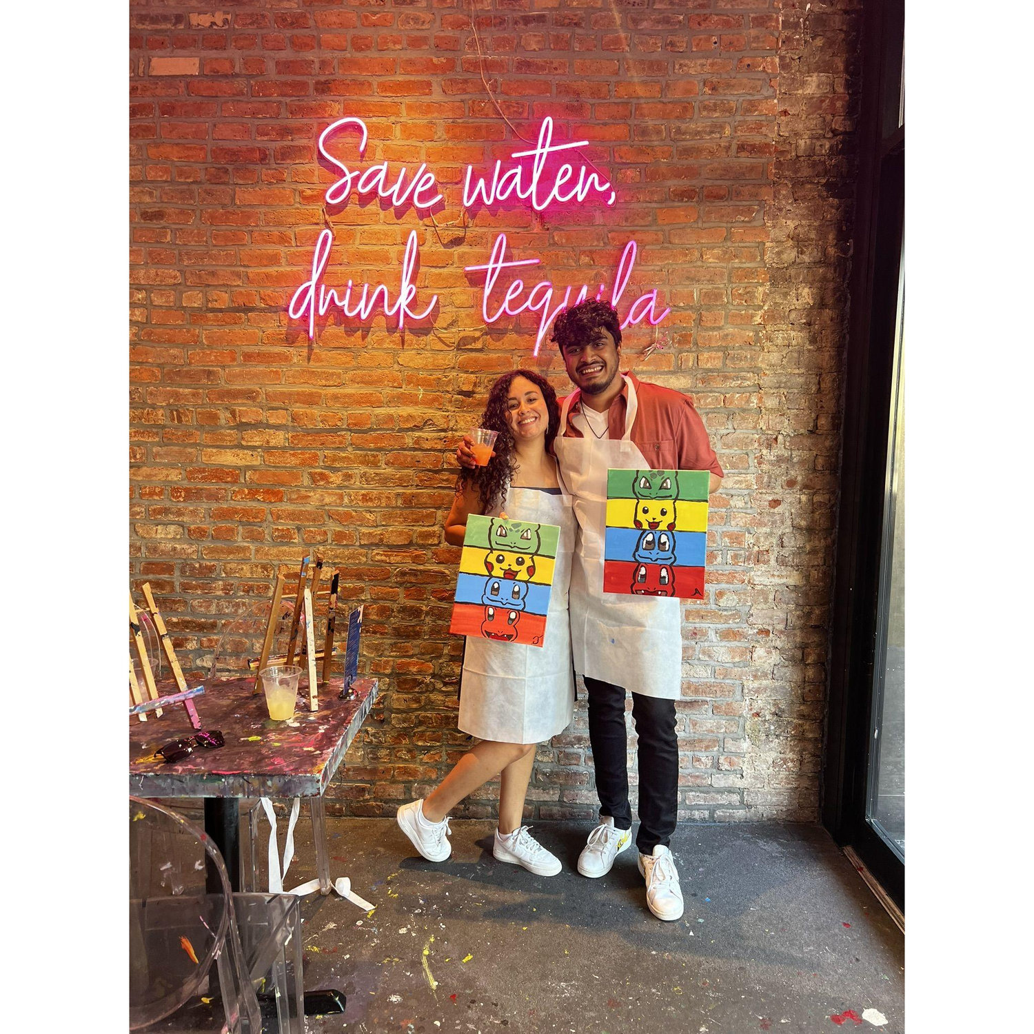 Paint and Sip Date!
