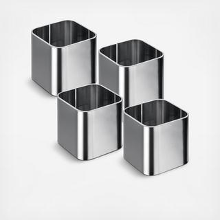 Stile Napkin Ring, Set of 4