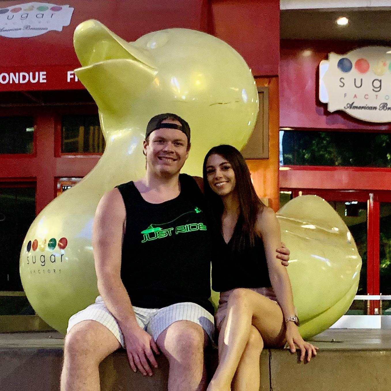 Our first official photo together