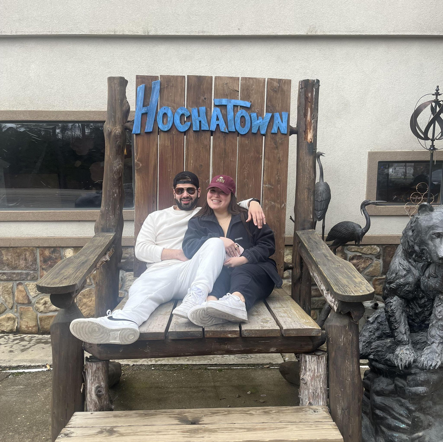 We first said "I love you" during this cabin trip to Broken Arrow, Oklahoma on February 2, 2024.