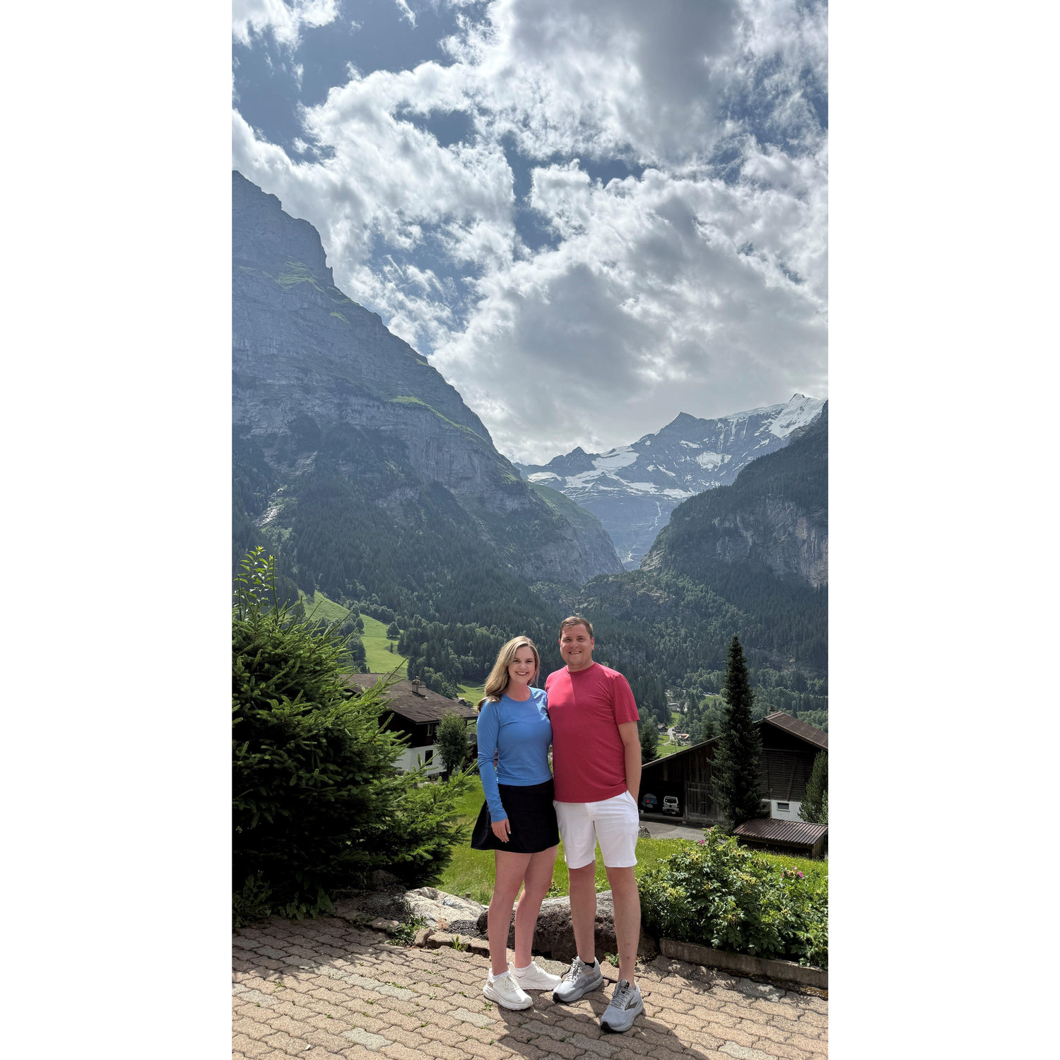 In the Swiss Alps!