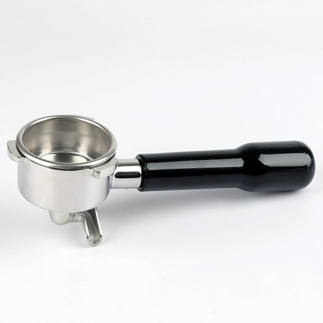 54mm Portafilter Double Spout Compatible with Breville Bambino Plus (BES500)/ Infuser (BES840XL) 54mm Breville Barista Series-ABS Handle