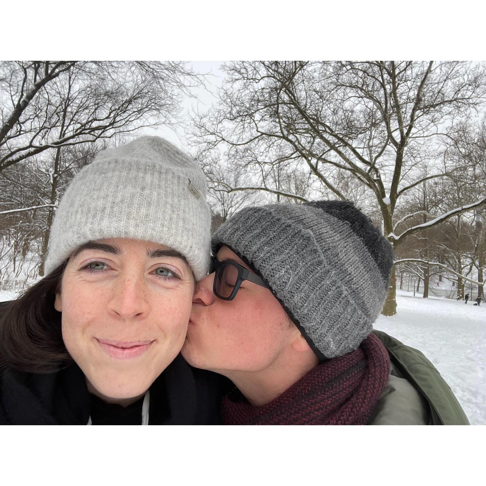 Having snow much fun in Central Park