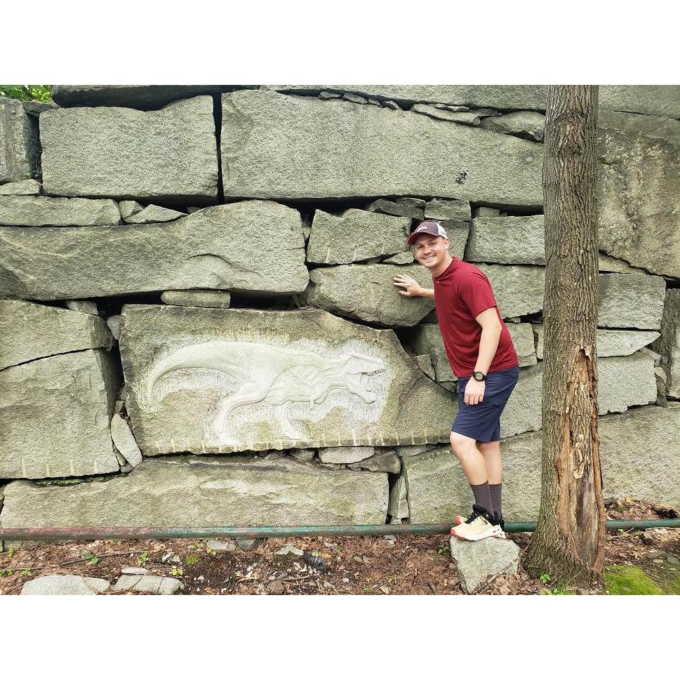 Another adventurous hike, this time in Barre, VT. Nick wishes he could be a paleontologist.
