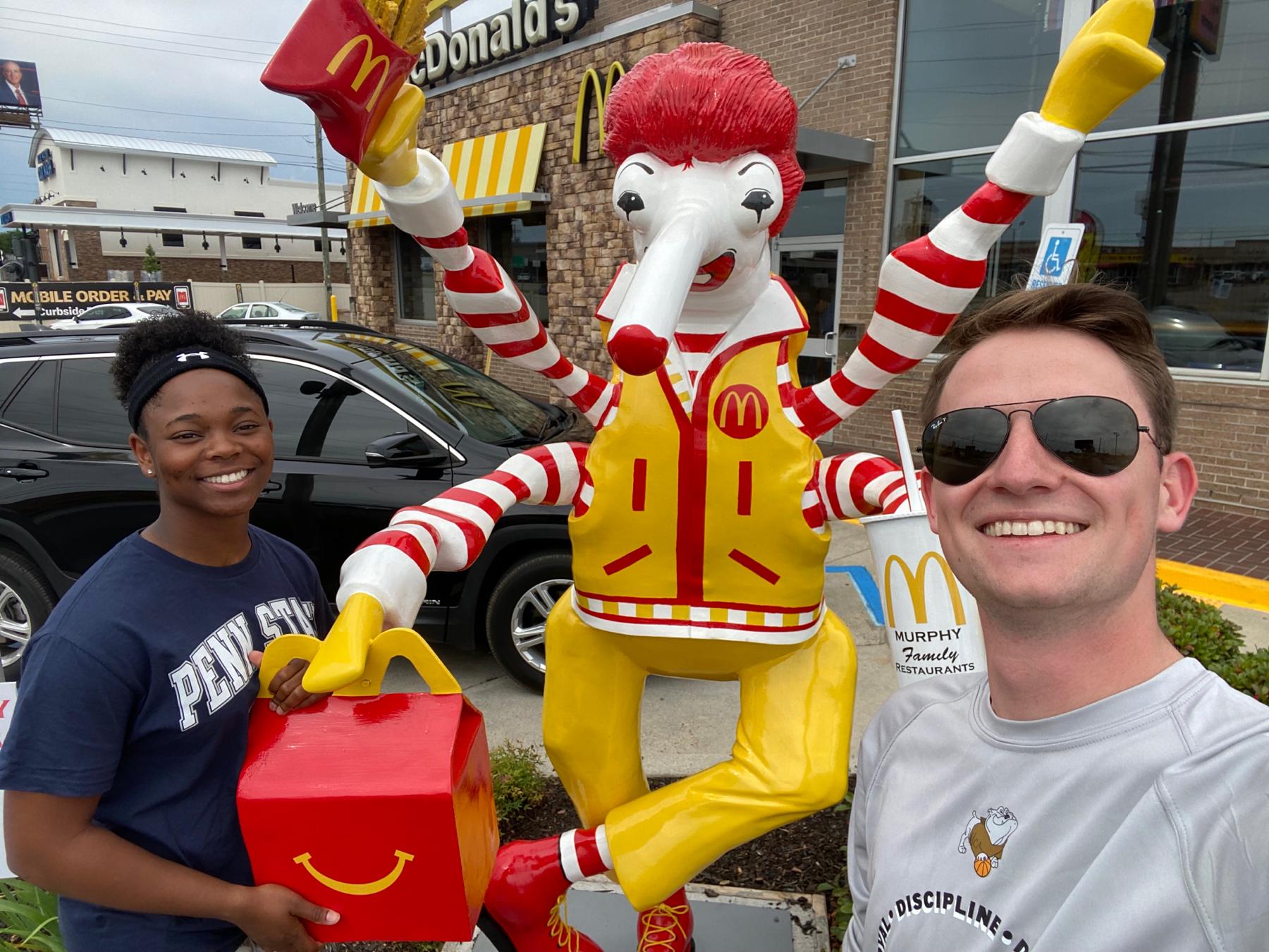 Ronald McWeevil, an Enterprise, AL legend.