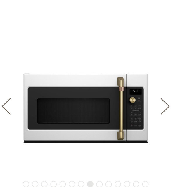 CAFÉ™ 1.7 Cu. Ft. Convection Over-the-Range Microwave Oven|^|CVM517P4RW2