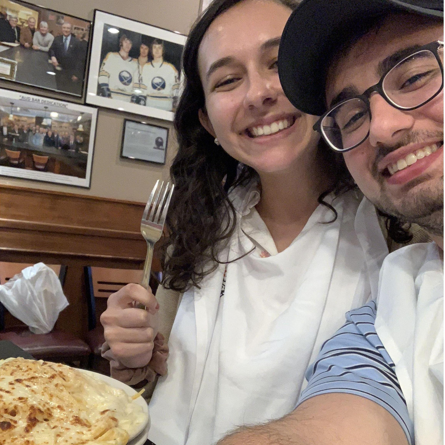 Chef's delicious spaghetti parmigiana in Buffalo, NY