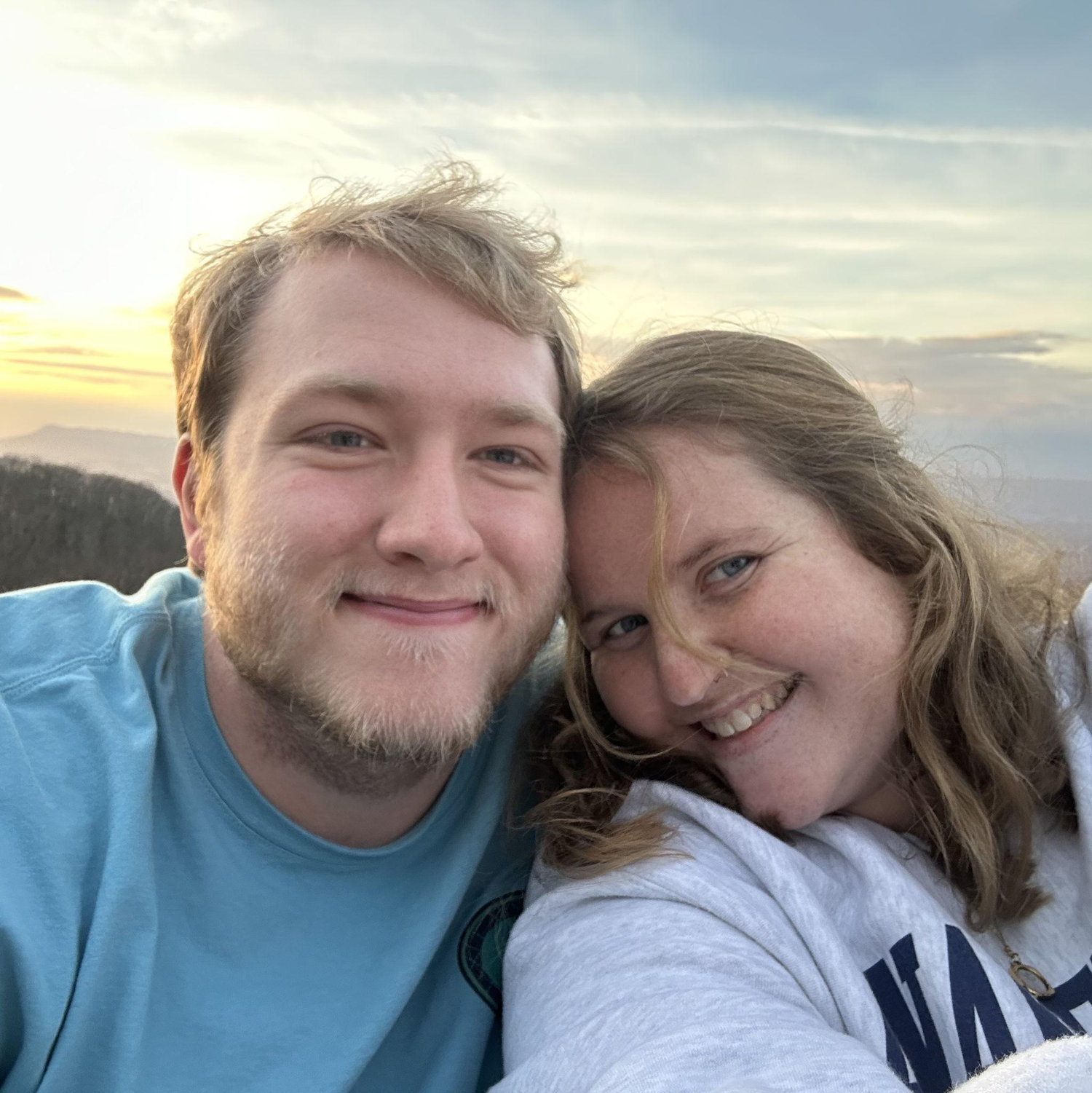 One of our favorite sunset watching spots in the Shenadoah National Park in Virginia.