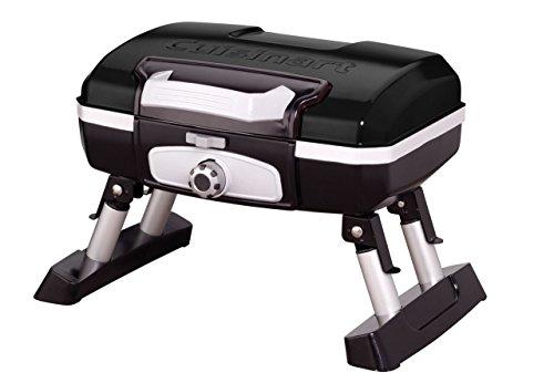 Cuisinart CGG-180TB Petit Gourmet Portable Tabletop Gas Grill, Black