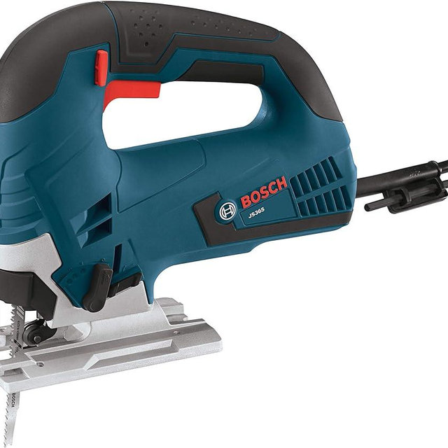 BOSCH 120-Volt Top-Handle Jigsaw Kit JS365 Blue, 6.5 Amp