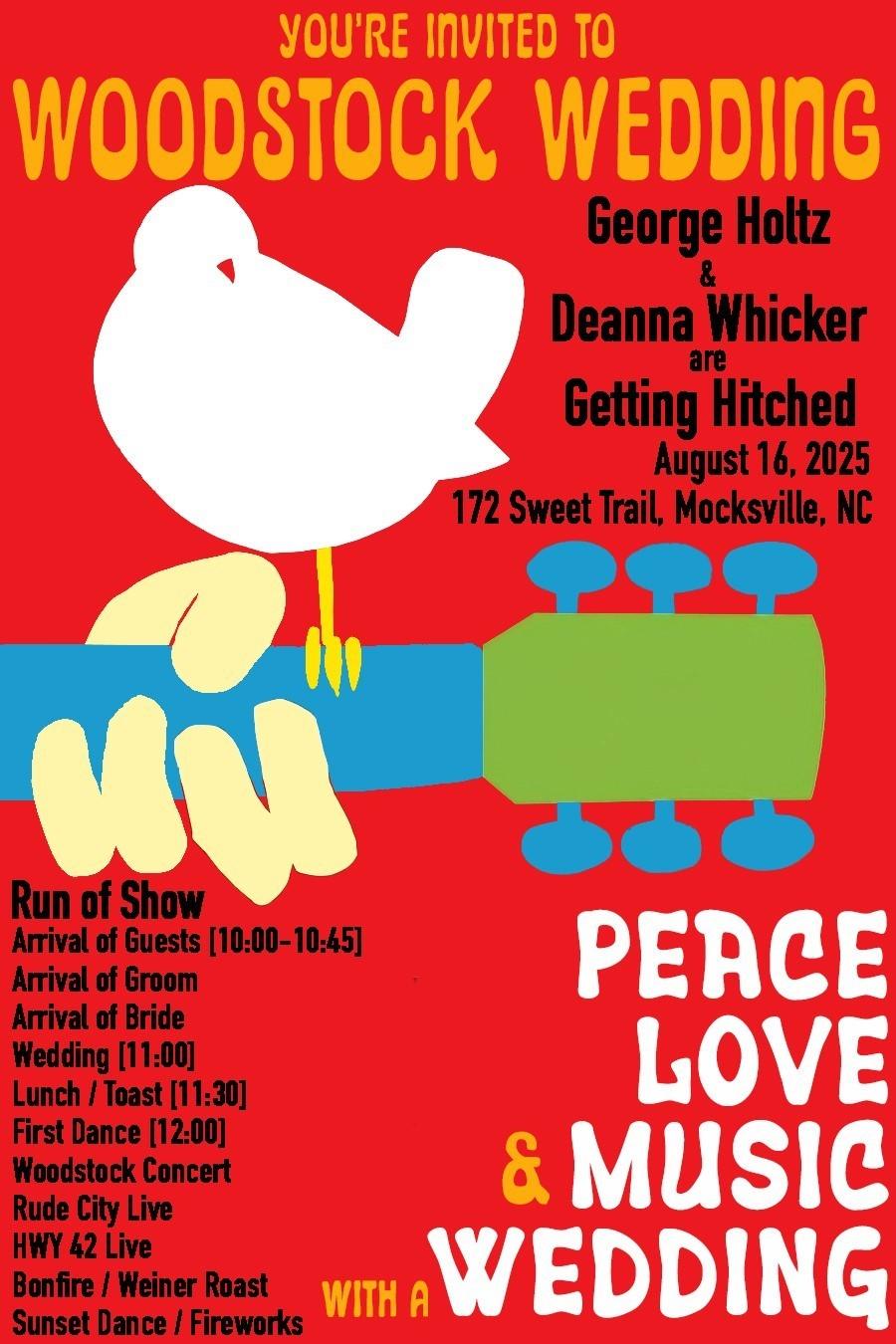 The Wedding Website of DEANNA JILL WHICKER and GEORGE HOLTZ