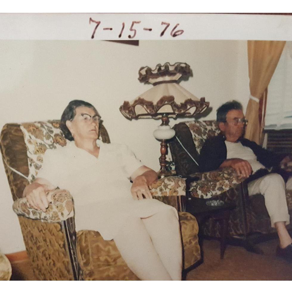 Debra's paternal grandparents, Vina and Leo Little