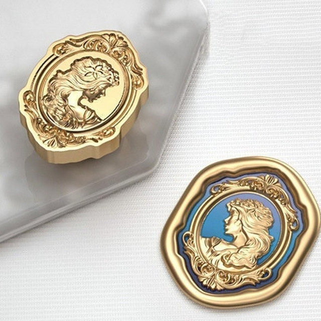 3D Christine Wax Seal Stamp Kit,fern leaf wax seal kit, envelope seal stamp, invitation seal stamp