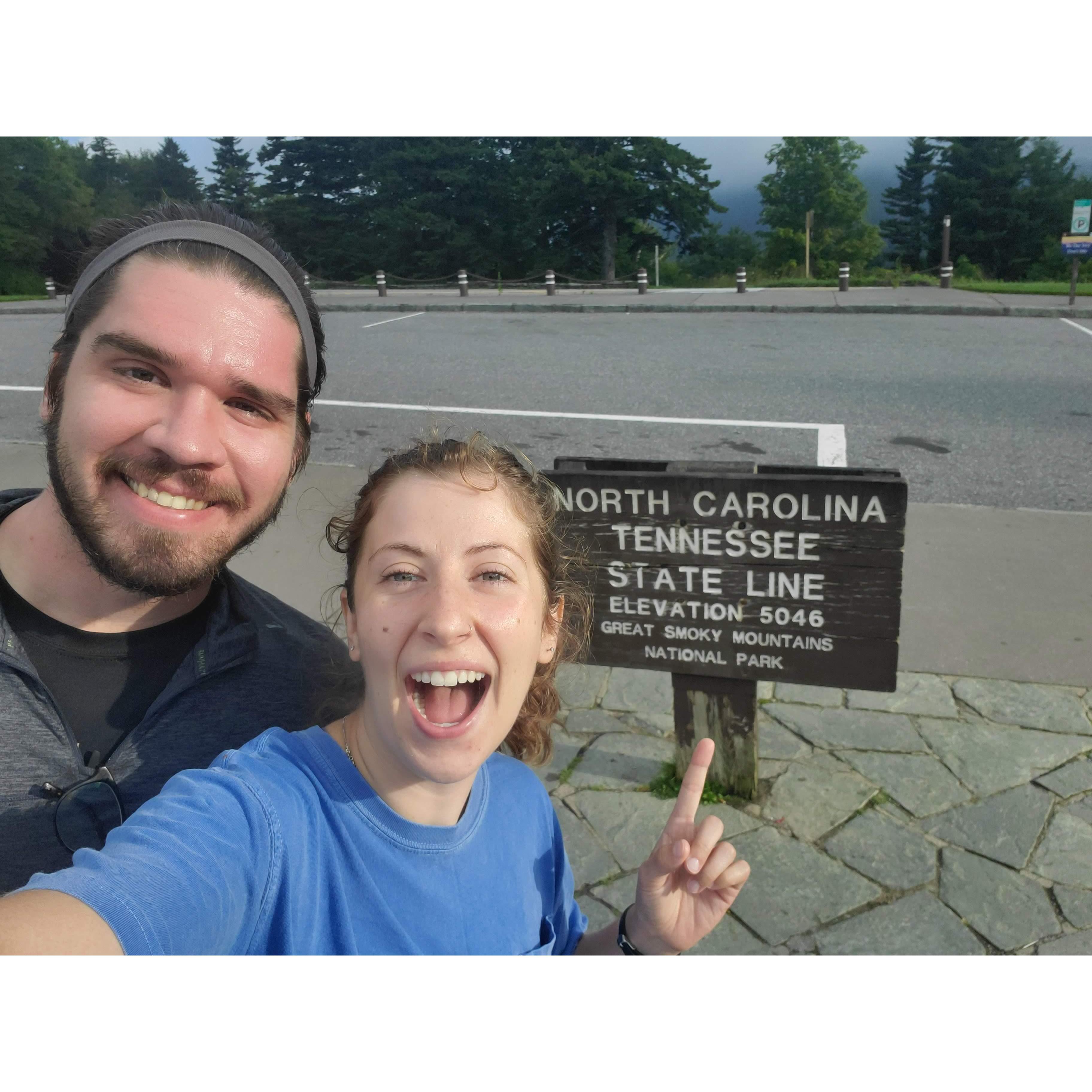 Newfound Gap, Smoky Mountains 