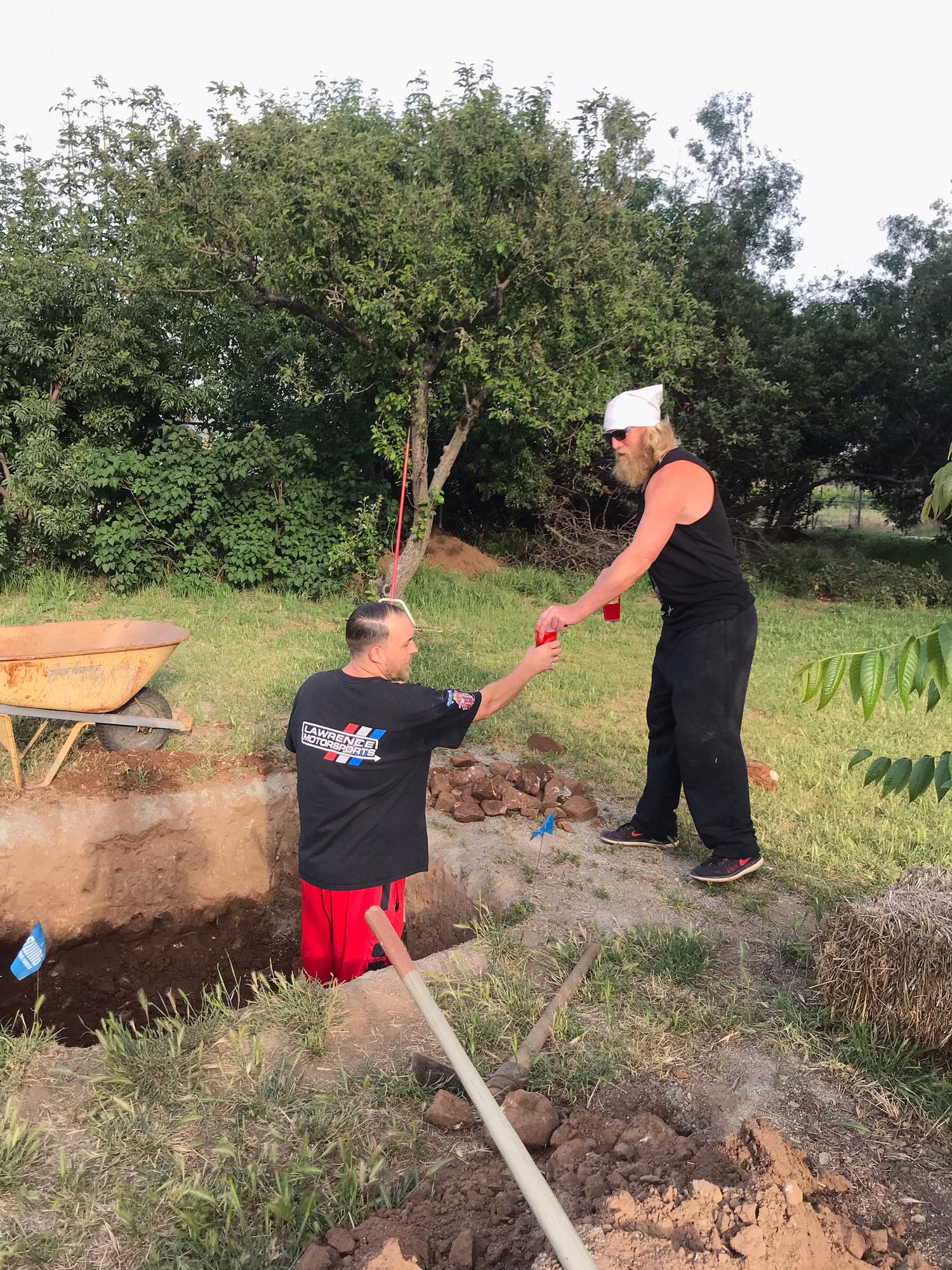 Big thank you to Alex’s oldest brother Ariel , helping us move this along .