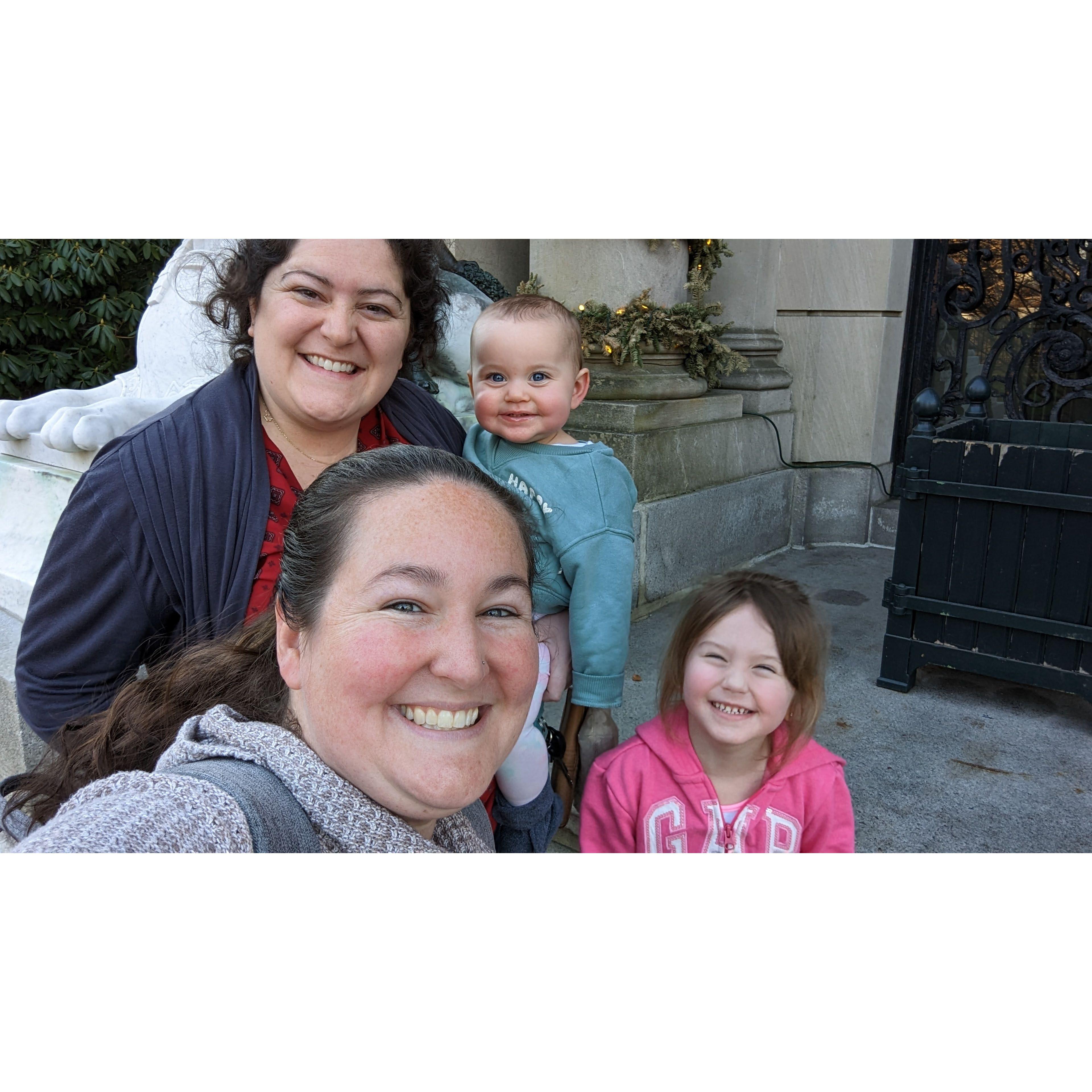 Visiting the mansions in Rhode Island