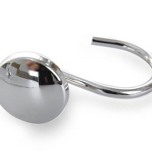 BINO 'Archek' Shower Curtain Hooks, Chrome, Set of 12