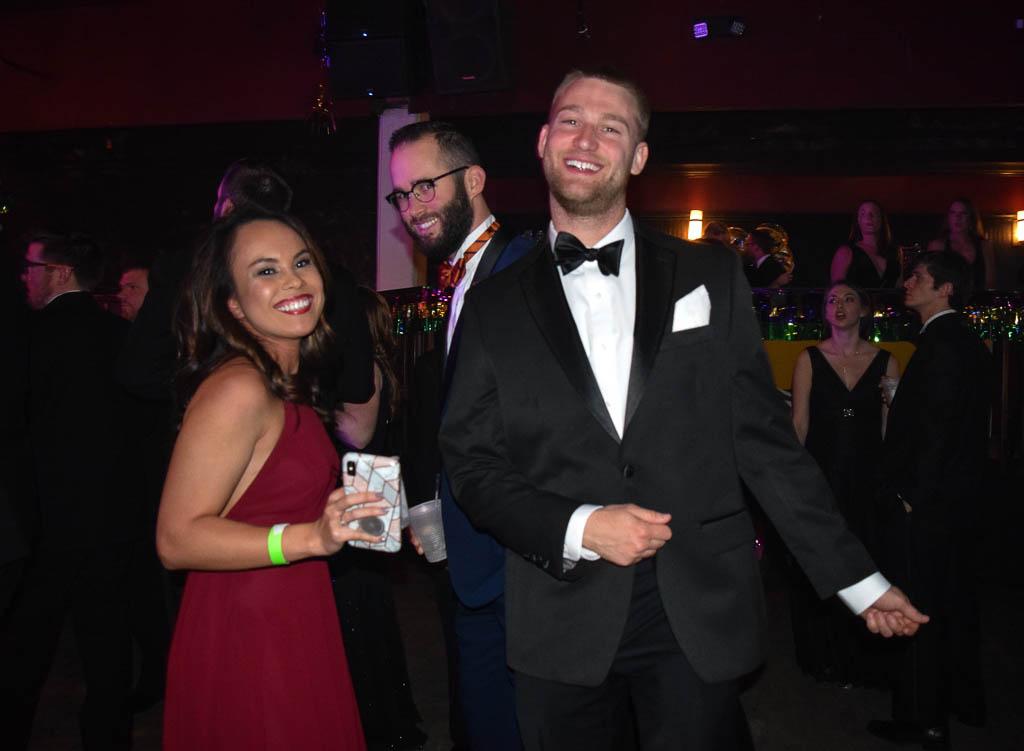 The only time Michael let me talk him into wearing a tux, at the 2019 Krewe de Tigris Mardi Gras Ball in Auburn, Alabama.
