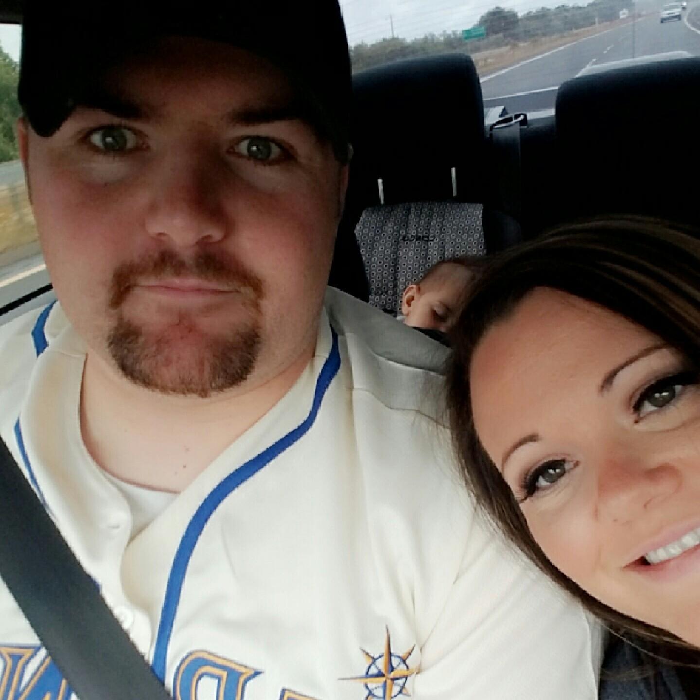 Headed to a Mariners game last season.