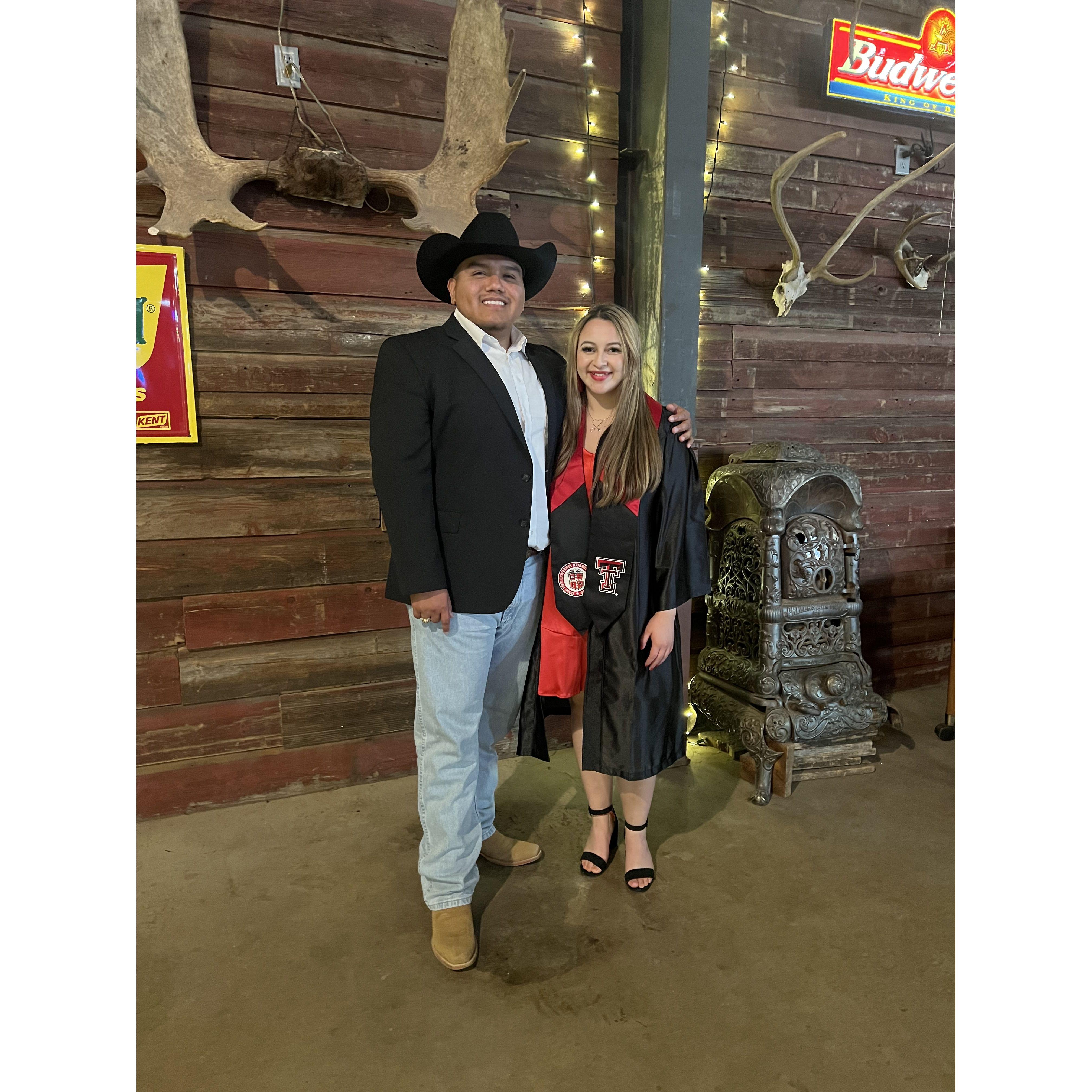 Celebrating another degree