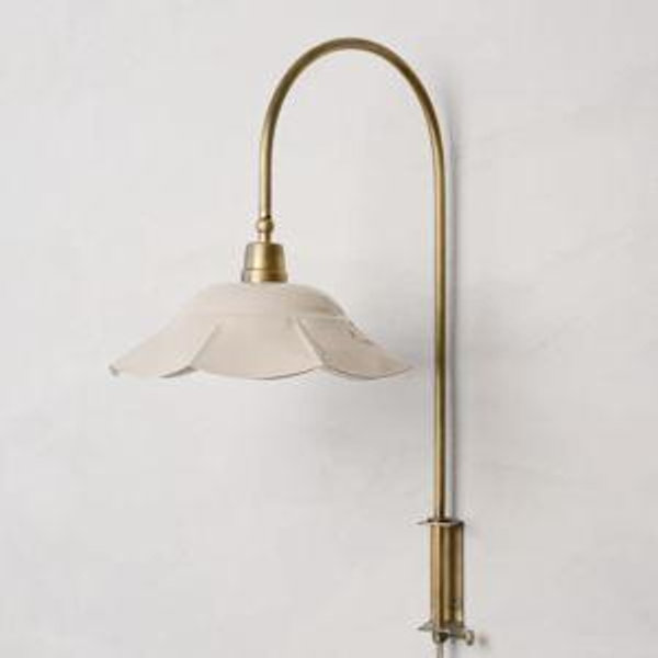 Mary Enamel Plug-in Sconce