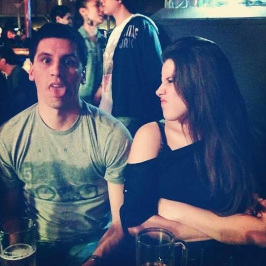 Primera foto juntos: Octubre 2013