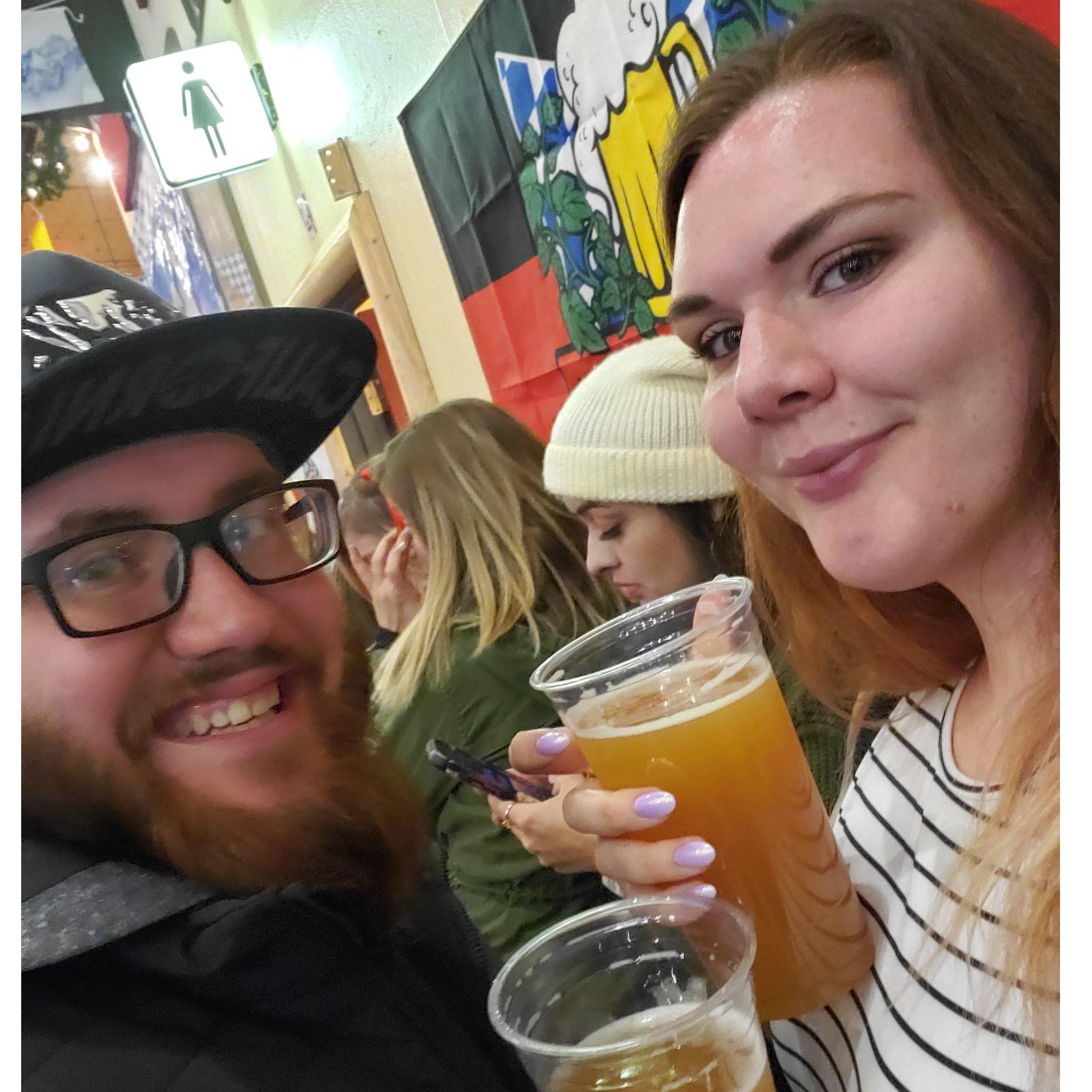 Our second anniversary up in Big Bear