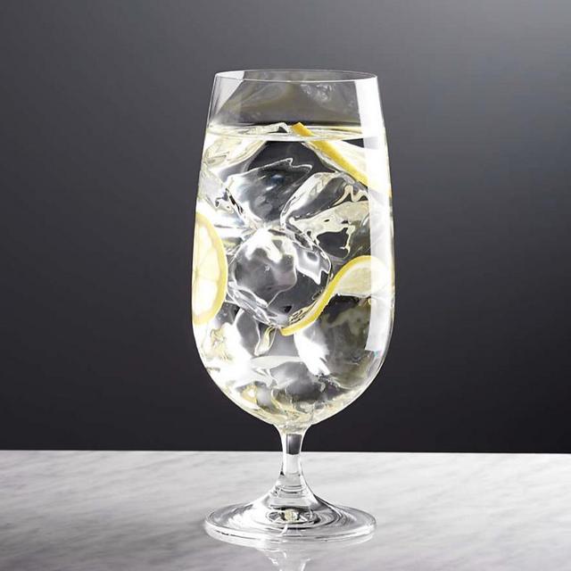 Crate and barrel - set of 8 water goblets