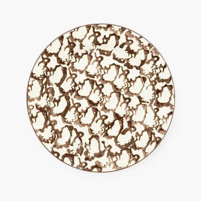 Spongeware Dinner Plate, Set Of 2