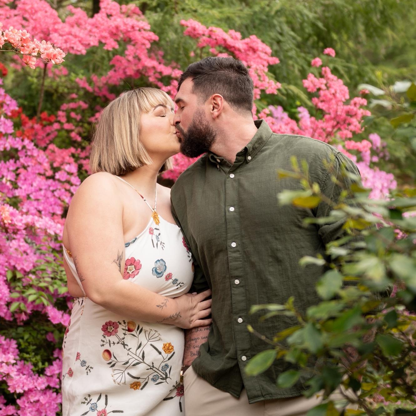 Engagement pictures where we met! Maryville College
