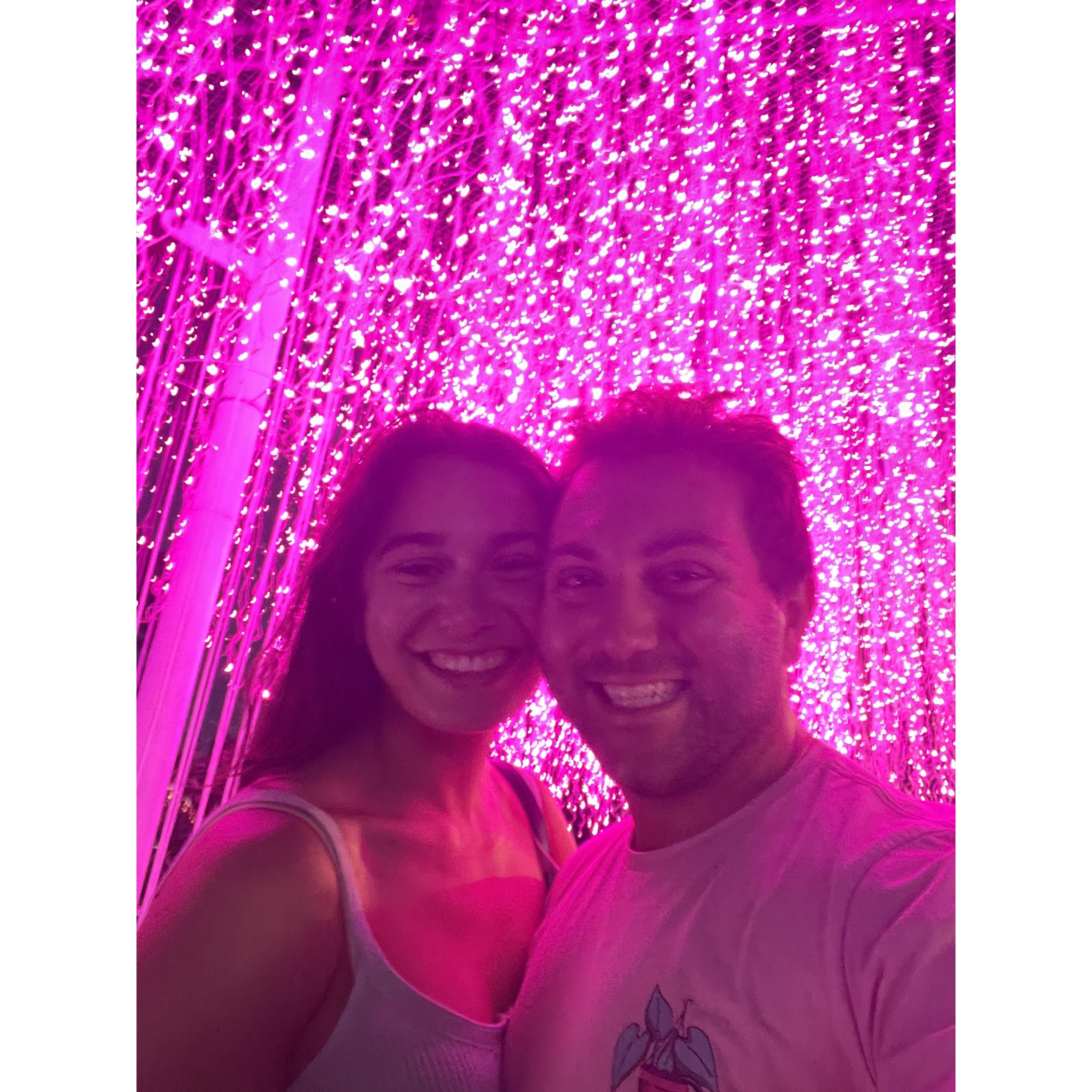 Our annual Boston Light Show visit