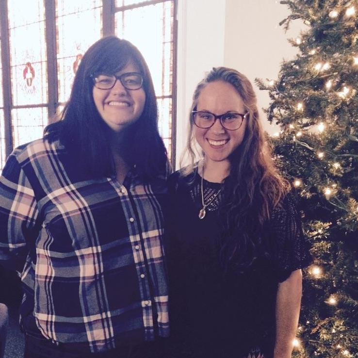Our first Christmas together in 2016.
