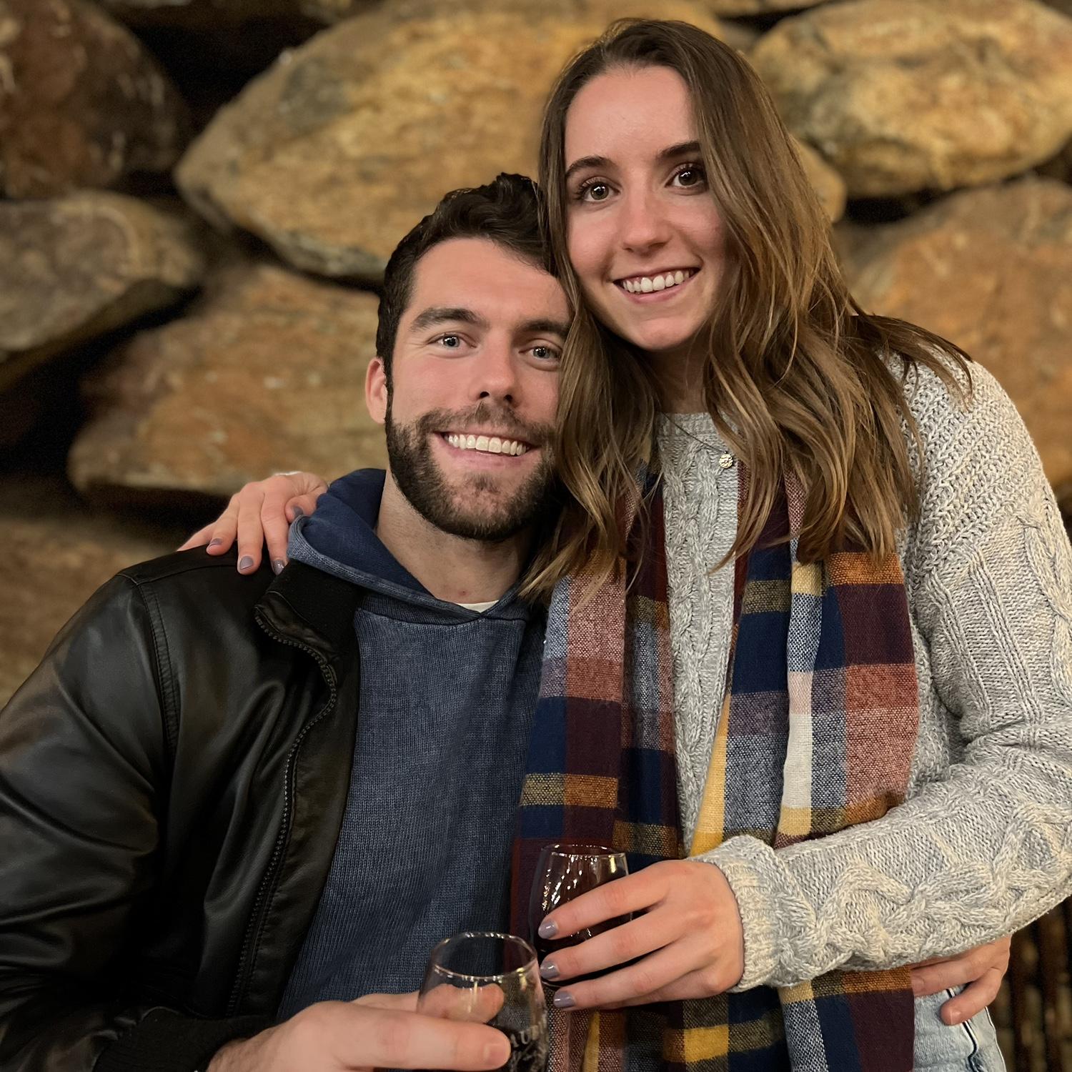 Wine tasting for John’s birthday!