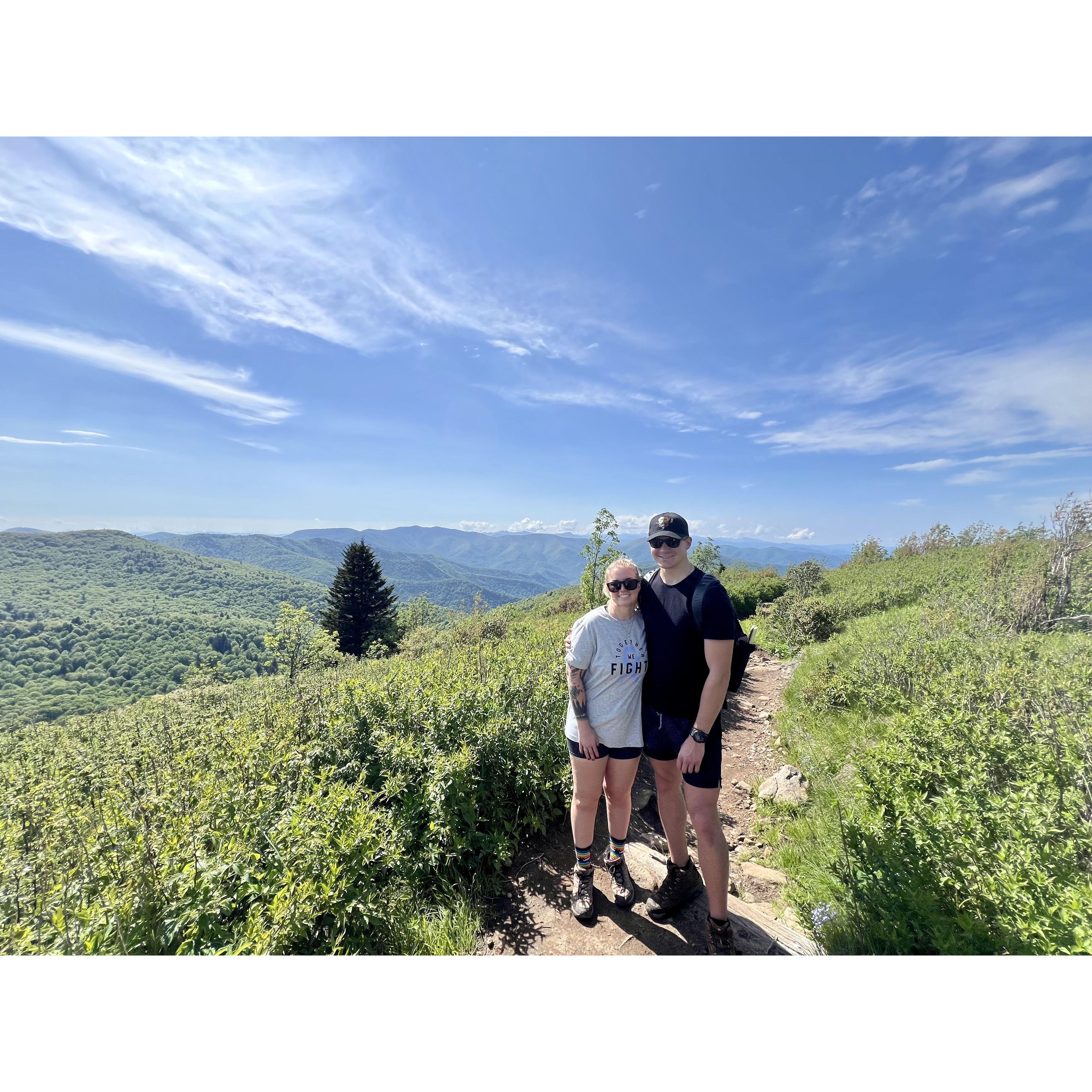 Memorial Day 2024: Hiking in the Blue Ridge Mountains.