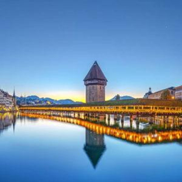 Dinner in Lucerne, Switzerland