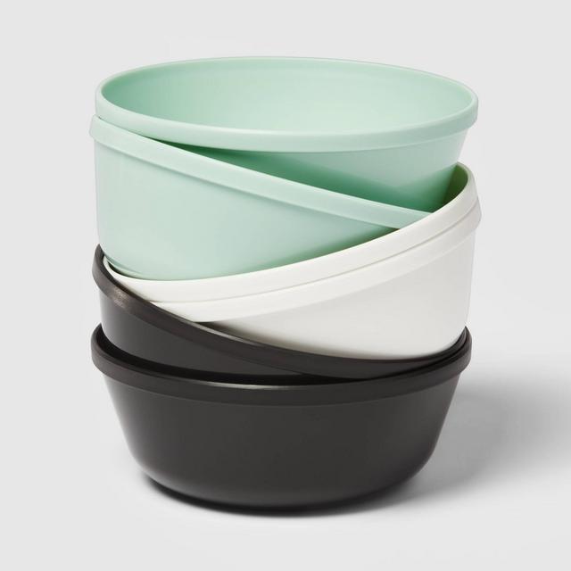 15.5oz 6pk Plastic Kids' Bowls - Pillowfort™