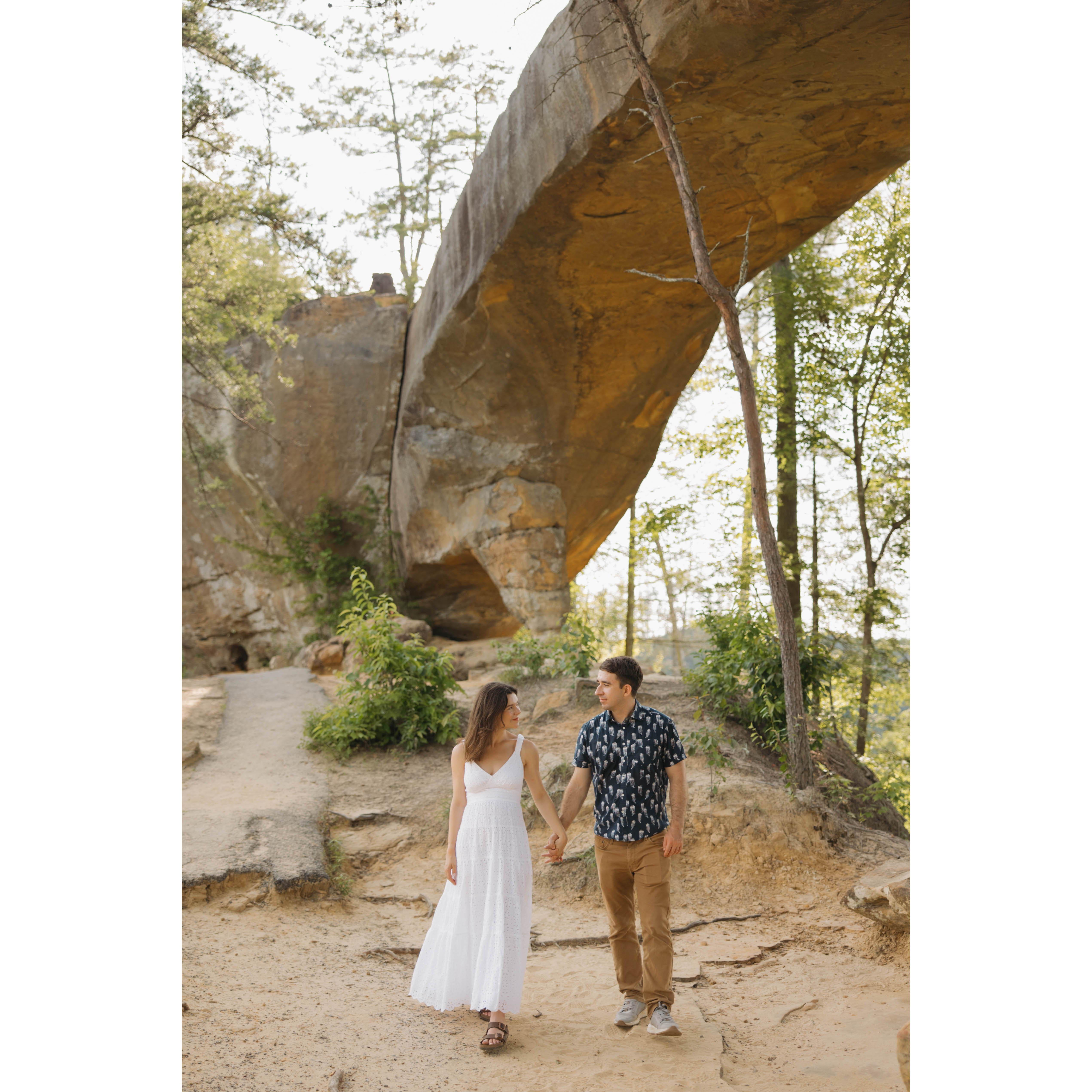 Engagement Photos - Red River Gorge