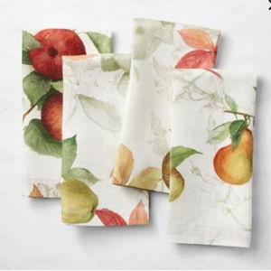 Calvados Napkins, Set of 4, Apple