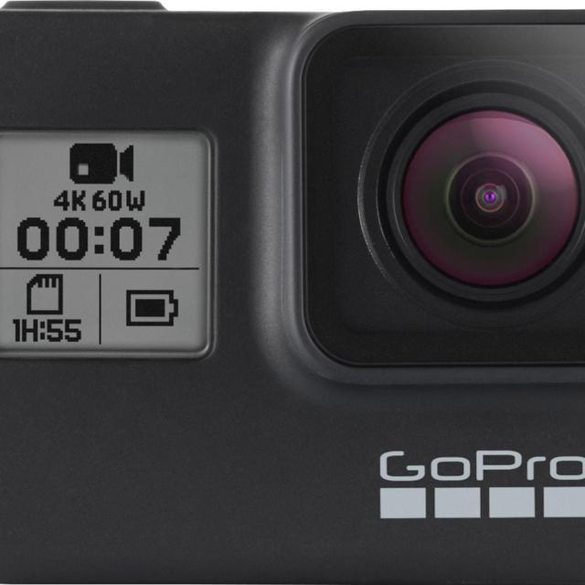 GoPro - HERO7 Black 4K Waterproof Action Camera - Black