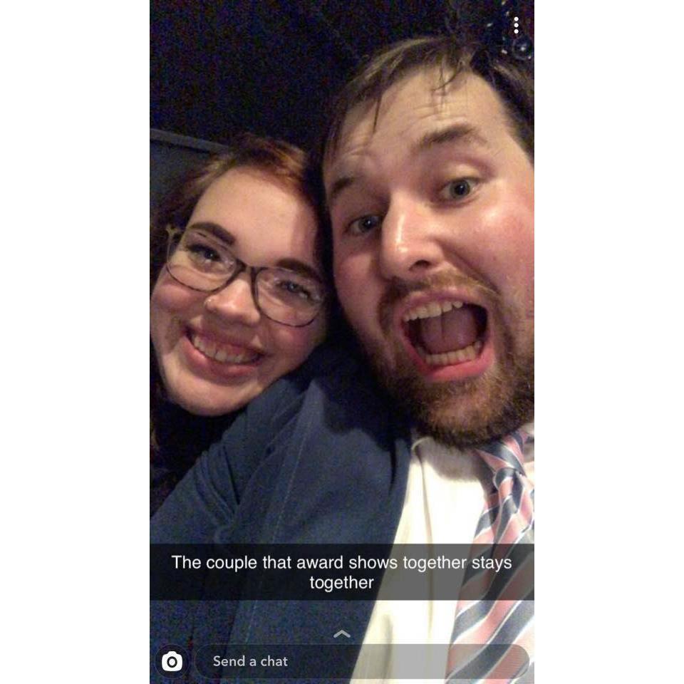 Sometimes, we like to put on fancy clothes and go to fancy award shows for fancy theatres. We like to spice things up, date wise!
January 2020