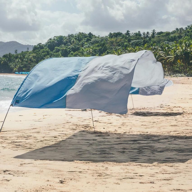 Shibumi Shade with Wind Assist (Sea Blue | Slate)