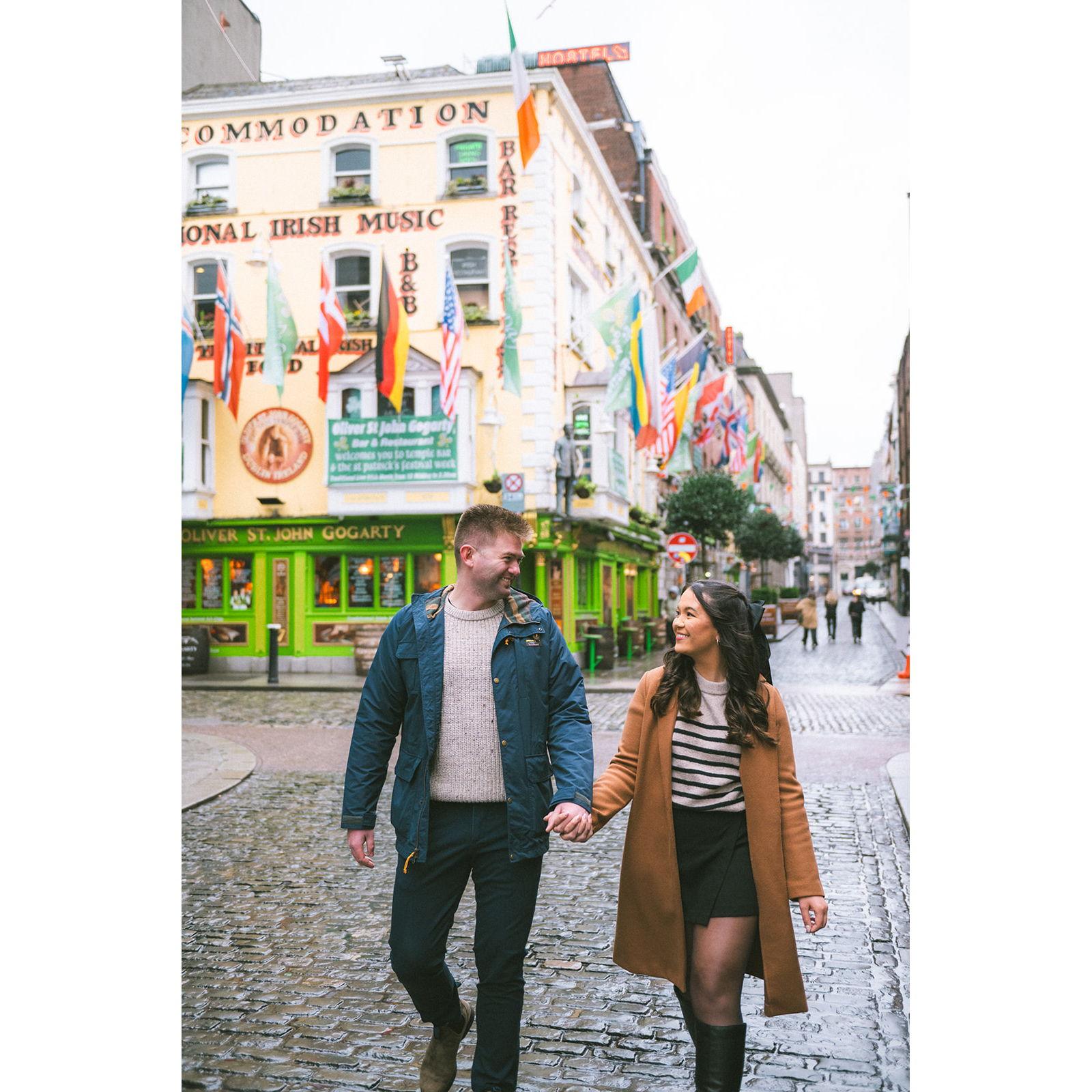 Celebrated our 4 year dating anniversary with a trip to Dublin, Ireland! Fun fact, our dating anniversary is on 3/17, aka St. Patrick's Day!