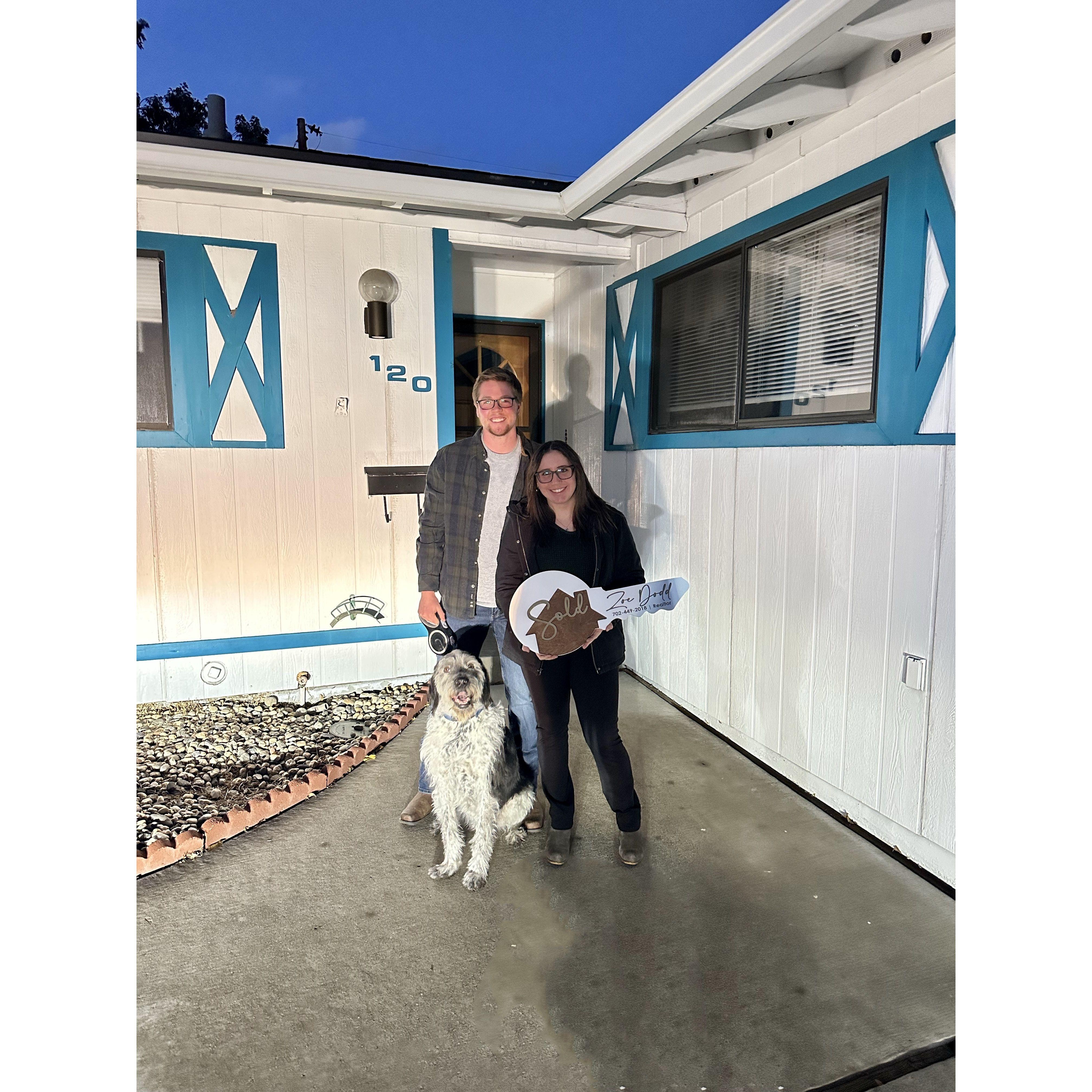 Bought our first home!